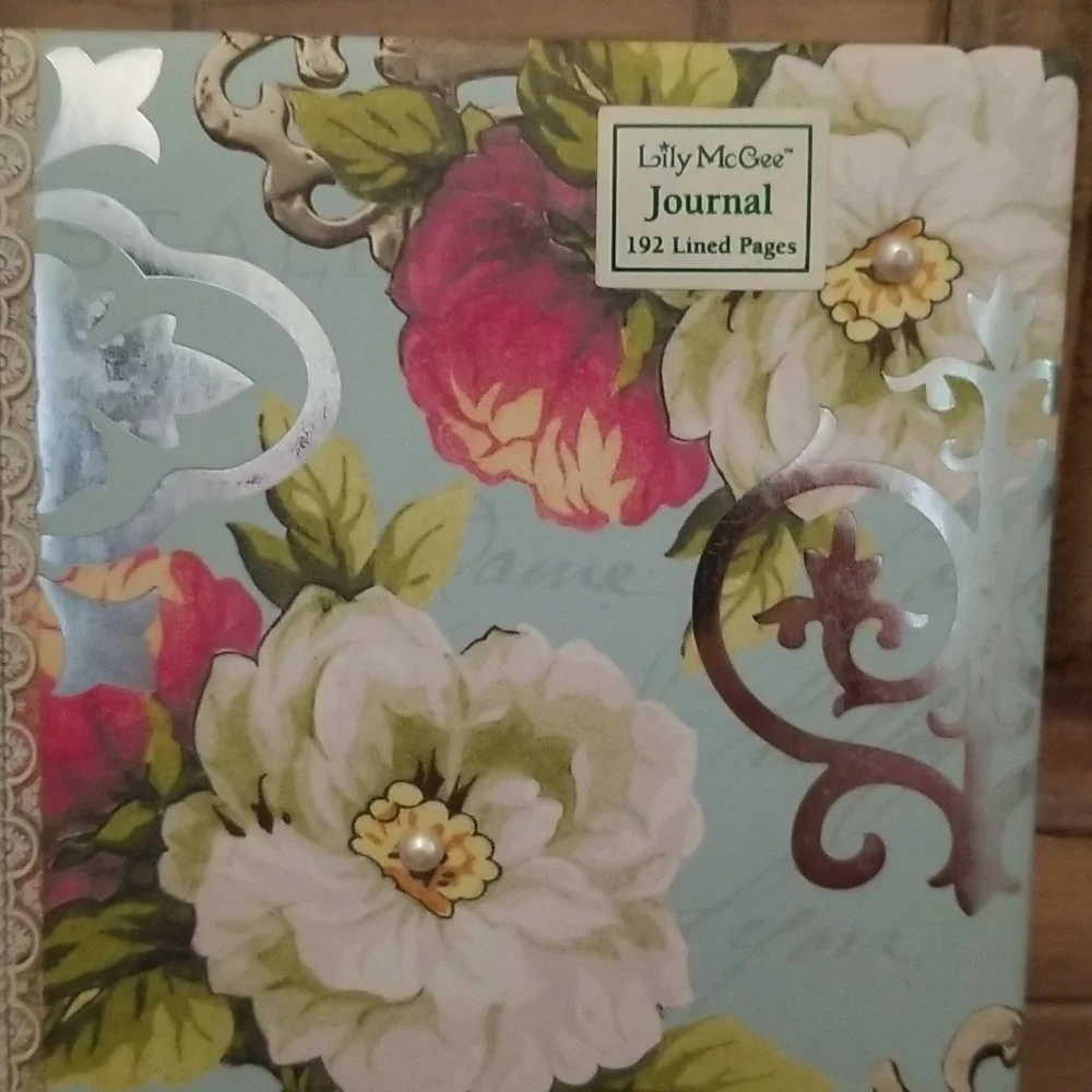Lily McGee Floral Hardcover Journal
